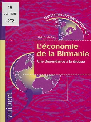 cover image of L'économie de la Birmanie
